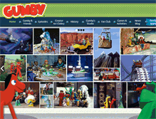 Tablet Screenshot of gumbyworld.com